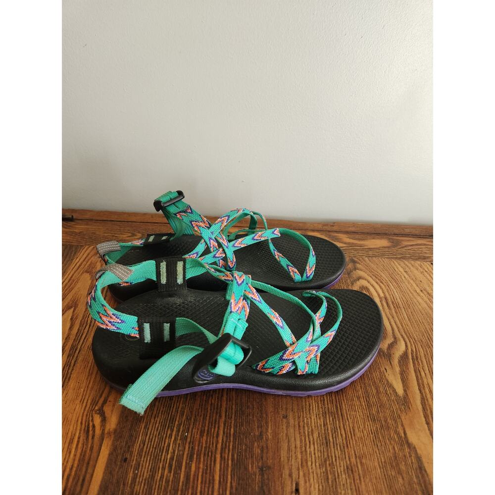 Chaco Women's ZX/1 Mint Leaf Eckotread Sports Sandals Sz 5